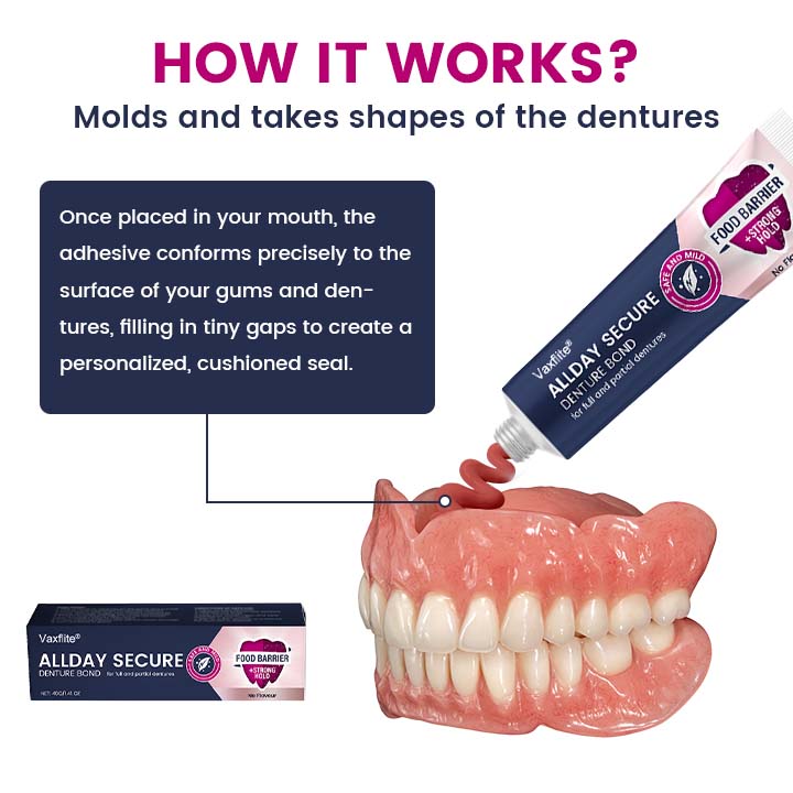 Vaxflite® AllDay Secure Denture Bond