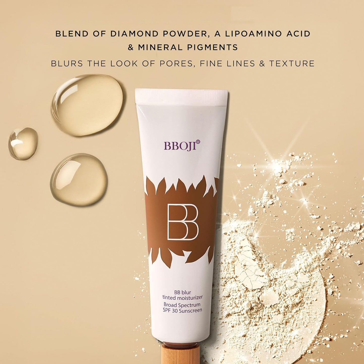 BBOJI® Moisturizing Concealer BB Cream SPF 30+ FREE Brush