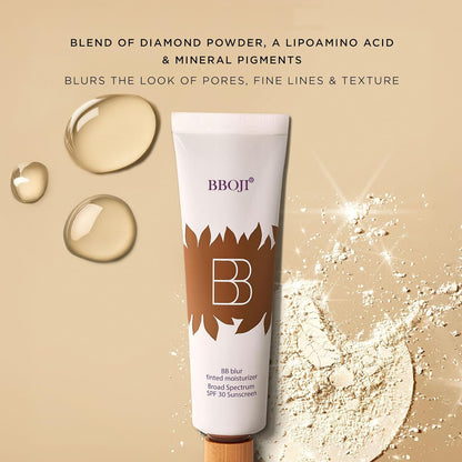 BBOJI® Moisturizing Concealer BB Cream SPF 30+ FREE Brush