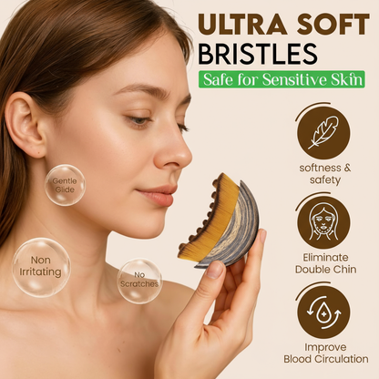 LOVILDS™Lymphatic Contour Face Brush 60S Reduce  Puffiness & Define Jawline Naturally