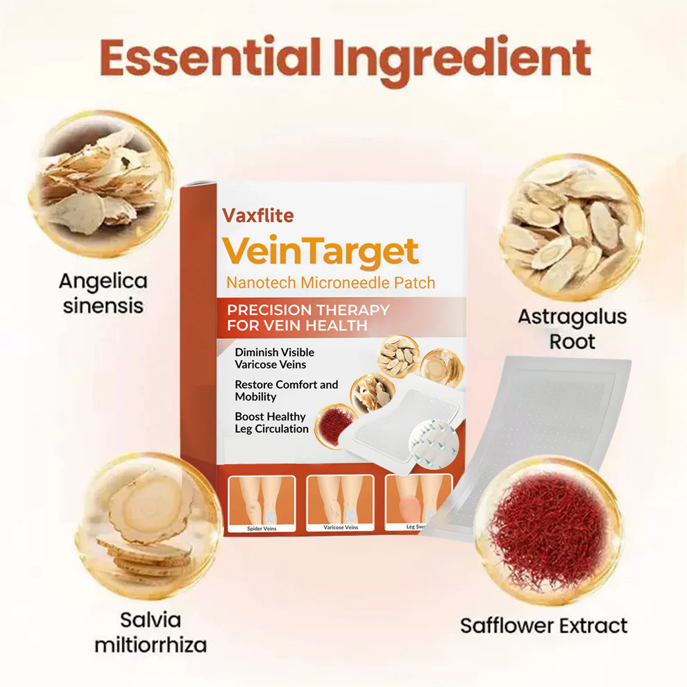 Vein Target Microneedle Patch