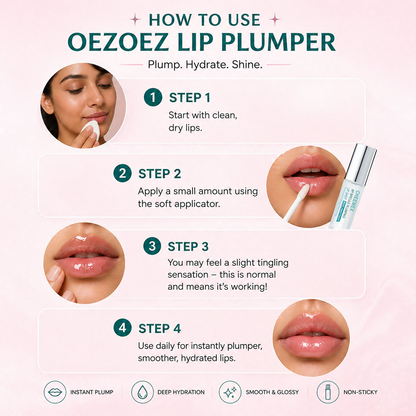 💋NEW! Cheemex® Hydrating Lip Essence Oil - Deep Moisture, Glossy Shine & Smooth, Plump Lips All Day