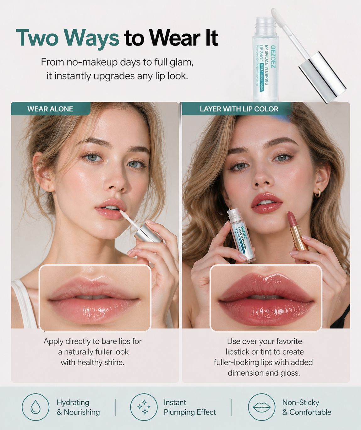 💋NEW! Cheemex® Hydrating Lip Essence Oil - Deep Moisture, Glossy Shine & Smooth, Plump Lips All Day