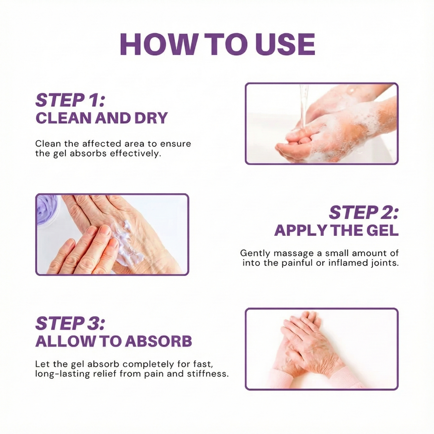 Natural Emu Oil Arthritis Soothing Pain Relief Gel（副本）