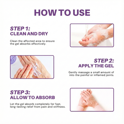 Natural Emu Oil Arthritis Soothing Pain Relief Gel（副本）